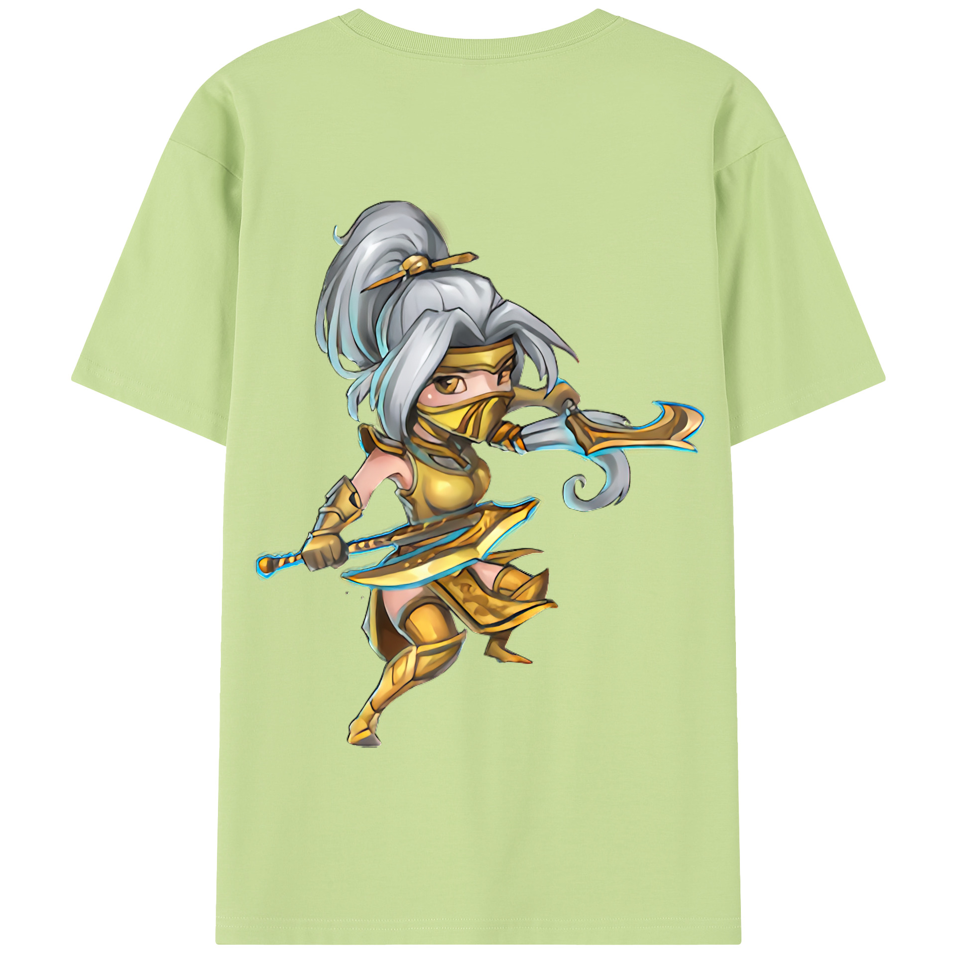 リーグ・オブ・レジェンド League of Legends LOL 綿100％半袖Tシャツ（背面プリント）